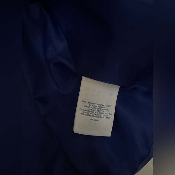 EUC Land’s End Quilted Puffer Down Feather Vest - Picture 4 of 4